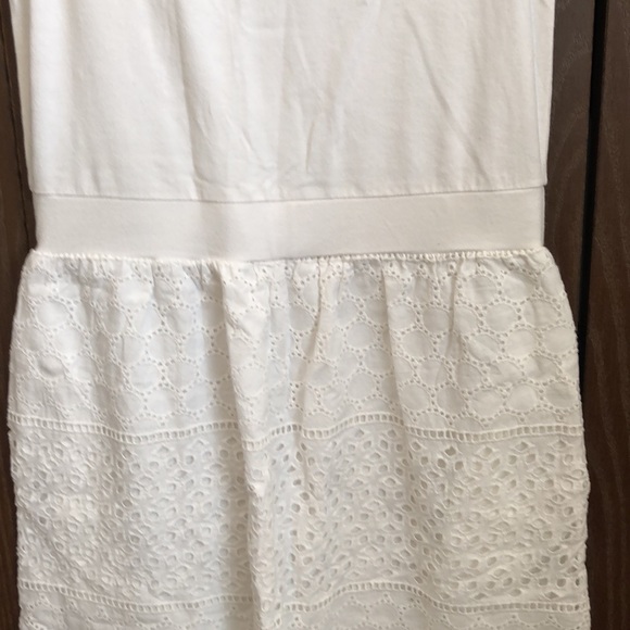 ISAAC MIZRAHI LIVE - White XXS Maxi Summer Prairie Eyelet Lined Skirt #096 - Picture 4 of 8